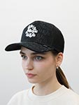 Бейсболка DJINNS арт. HFT Cap IOI Music is Life (черный)